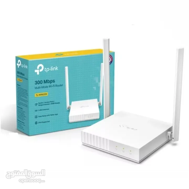 راوتر انترنت شبكات انترنت وايرلس تي بي لينك TP Link Router TL-WR820N for internet connection
