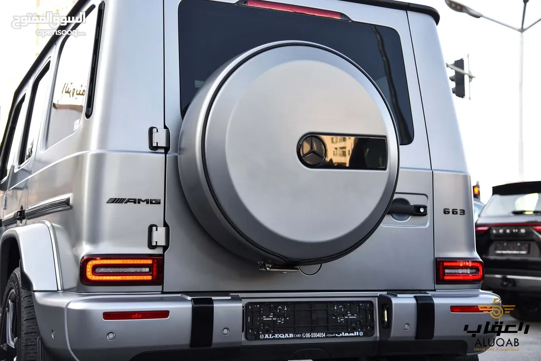 مرسيدس فاخرة AMG G63 2020 وارد المانيا بلون مميز للبيع