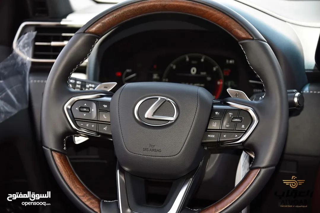 لكزس LX600 2024 وارد الوكيل عداد زيرو فاخرة لون اسود مميز