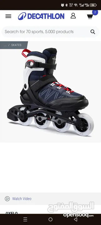 OXELO / ADULT INLINE FITNESS SKATES FIT500