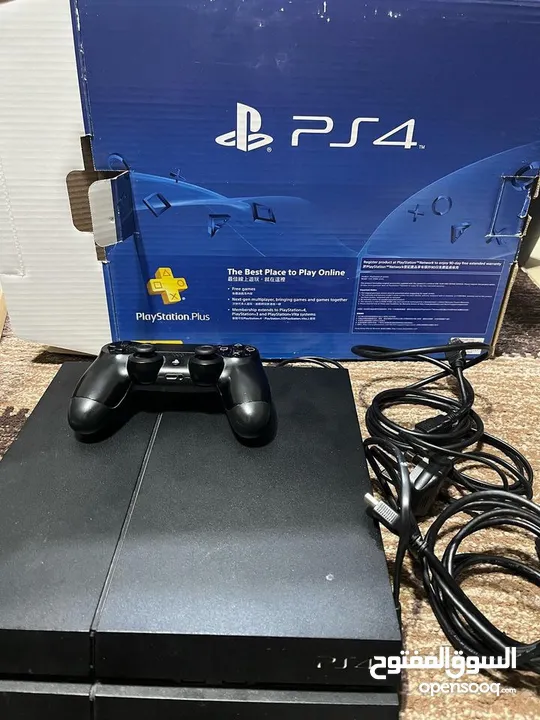 Ps4 fat مستعمل نظيف