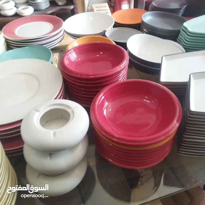 شروة صحون بورسلان للبيع بسعر مغري جدا