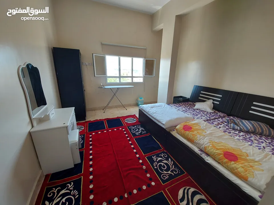 شقق مفروشة للإيجار صحار الوقيبة Furnished apartments for rent in Sohar Al Waqiba