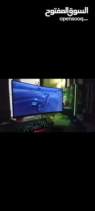 Pc gaming للبيع بحاله ممتازه