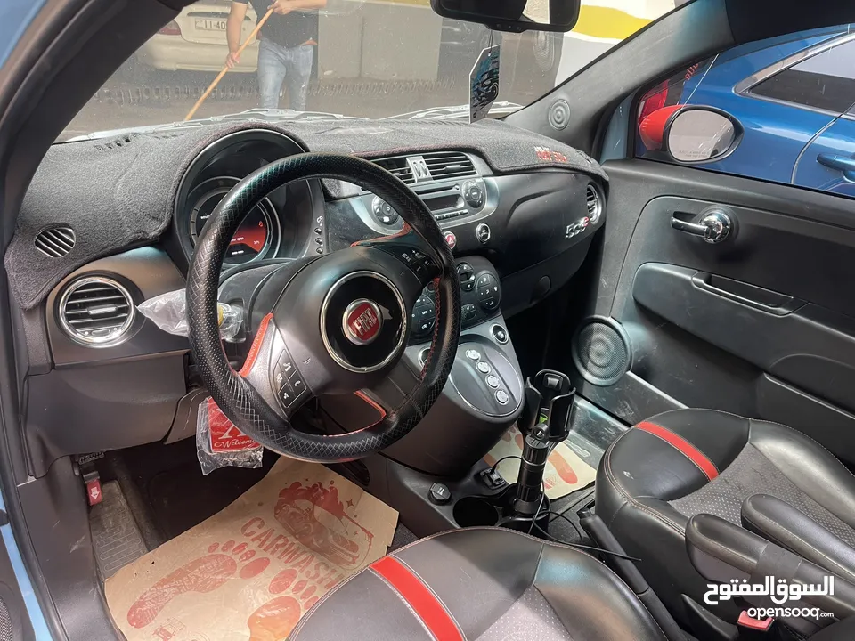 فيات 500e  2015فل كامل بانوراما sport package