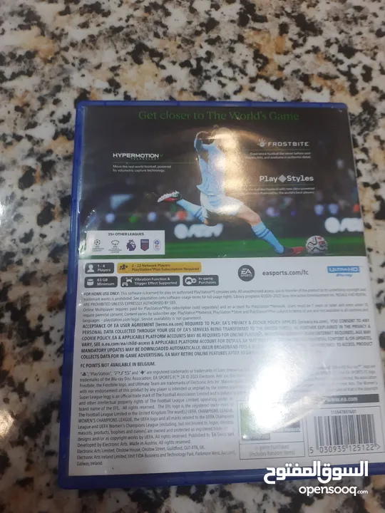 قرص FIFA 24 نسخه الـFC الوصف مهم