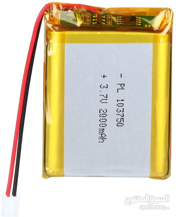 Lipo Battery Rechargeable Lithium Polymer ion Battery 3.7V بطاريات ليثيوم للاجهزة الالكترونية