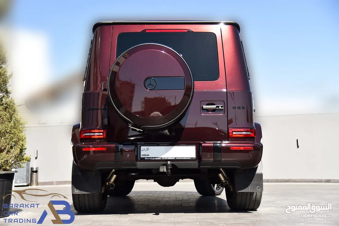 مرسيدس جي كلاسG63 AMG نايت بكج وارد وكفالةالوكالة 2023 Mercedes G63 AMG Night Package 4.0L V8 4MATIC