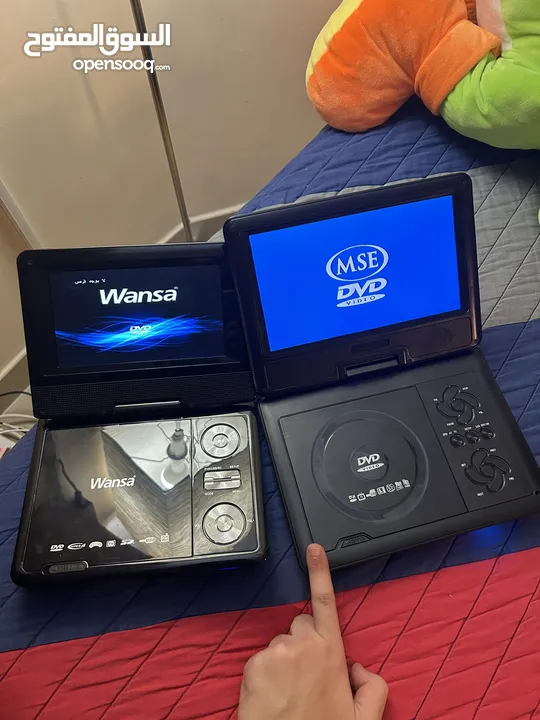 Two new portable dvd players