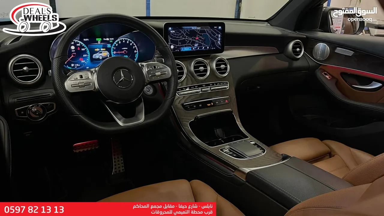 مرسيدس GLC300e دفع رباعي موديل 2020