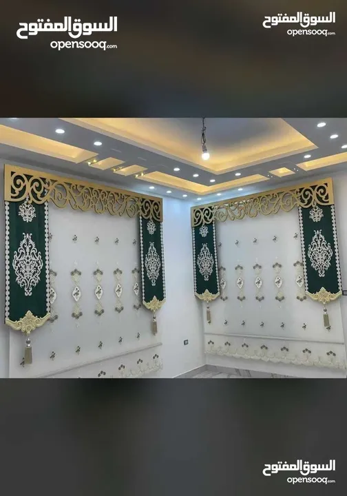 تركيب جميع انواع ستائر  العامودي البامبو ورمن الموديلات بانواعها