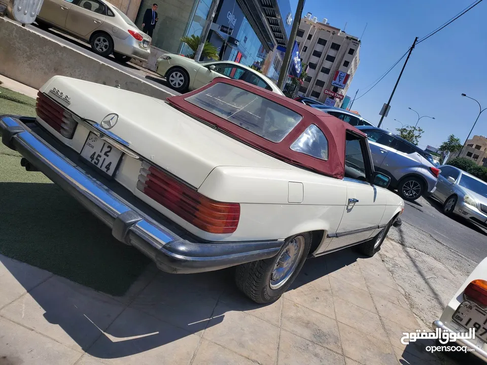 سيارات اعراس . مكتب سيارات اعراس مرسيدس SL380 كلاسيك للايجار اعراس تصوير vintage classic old cars