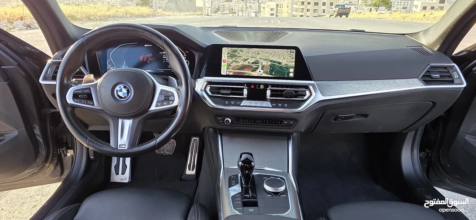 BMW G20 2022  BMW 330e فحص كامل _  فل كامل _ جمرك جديد _ ترخيص سنة كاملة _ ولا اي ملاحظة نهائيا