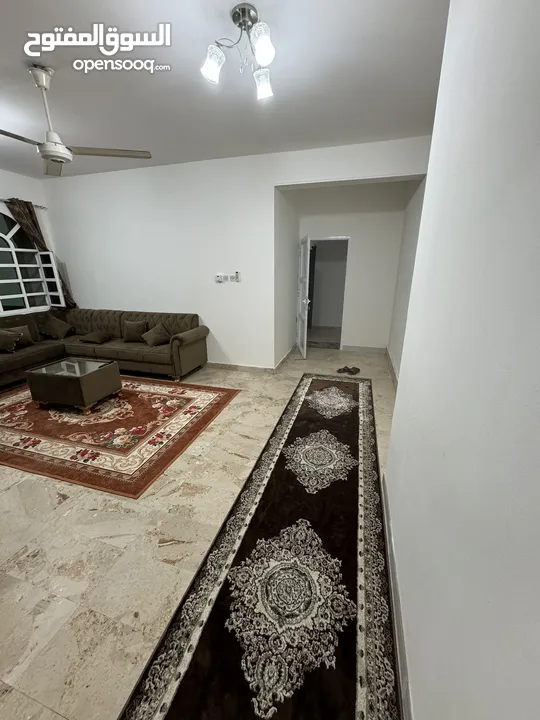 Apartment, one bedroom, hall, kitchen and bathroom, furnished, new, Al Khuwair 33, ground floor