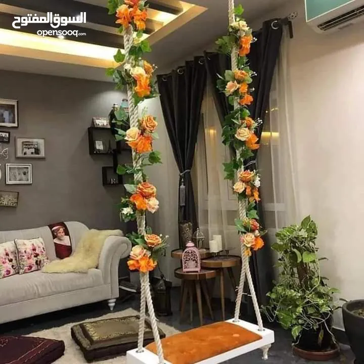 مرجيحة مزدوجة للاطفال   تمنح الطفل جوا من المتعة واللعب  مرجيحه حديد بمواصفات عاليه وتصنيع باحدث الم