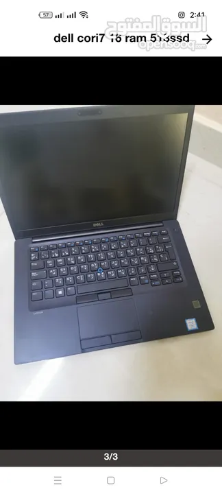 dell cori7 16 gb ram 512 ssd الجيل8