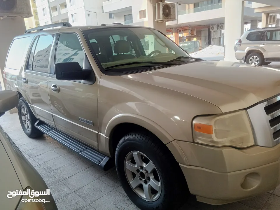 للبيع فورد اكسبدشن 2008 فل اوبشن بدون فتحه سقف 2700 قابل للجادين