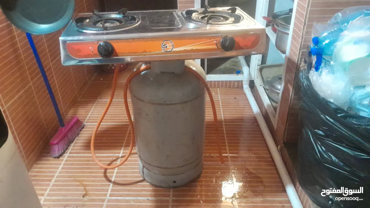 Gas cylinder and gas stove for 32 riyals سرندل غاز وبتجاز عين 32ريال