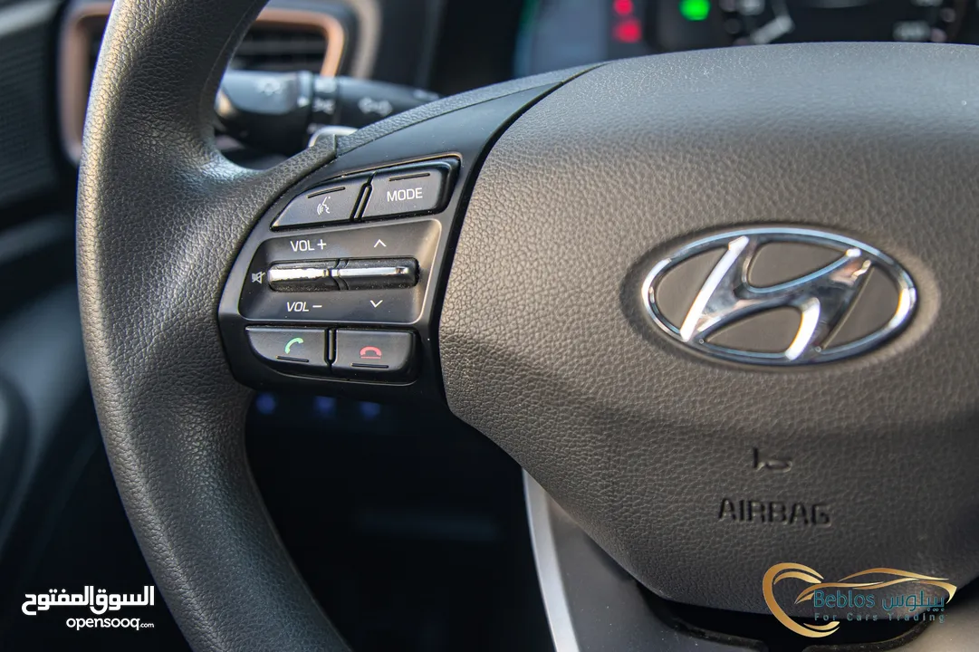 Hyundai Ioniq 2019 electric     كهربائية بالكامل  Full electric     السيارة وارد كوري