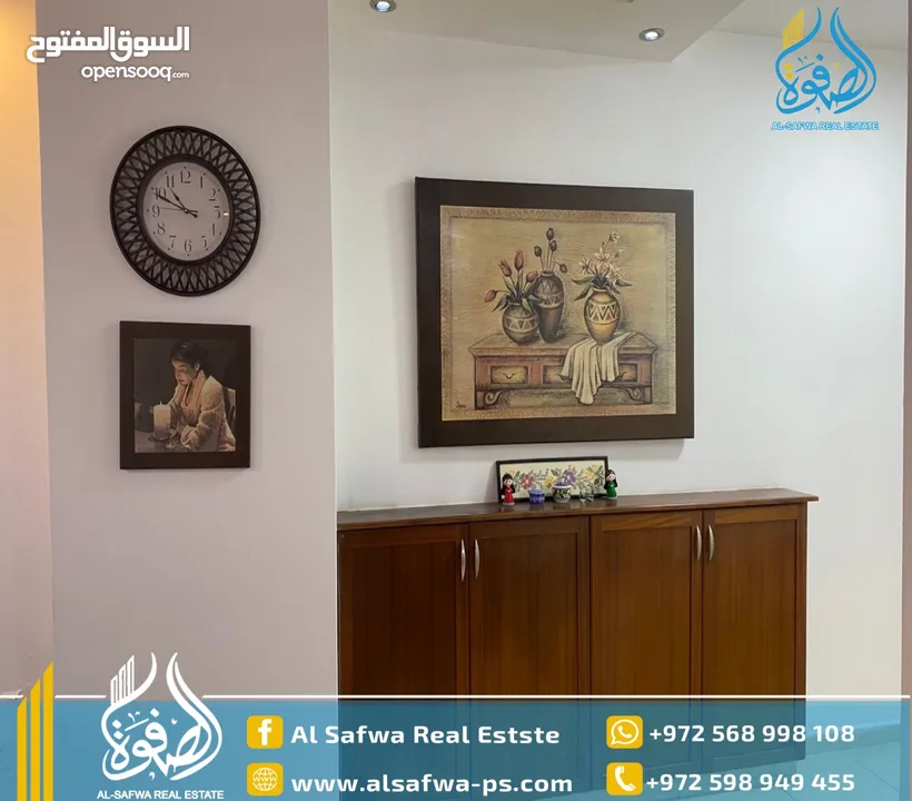 شقه سوبر ديلوكس مفروشه للايجار بطن الهوا قرب مدرسه الوكاله