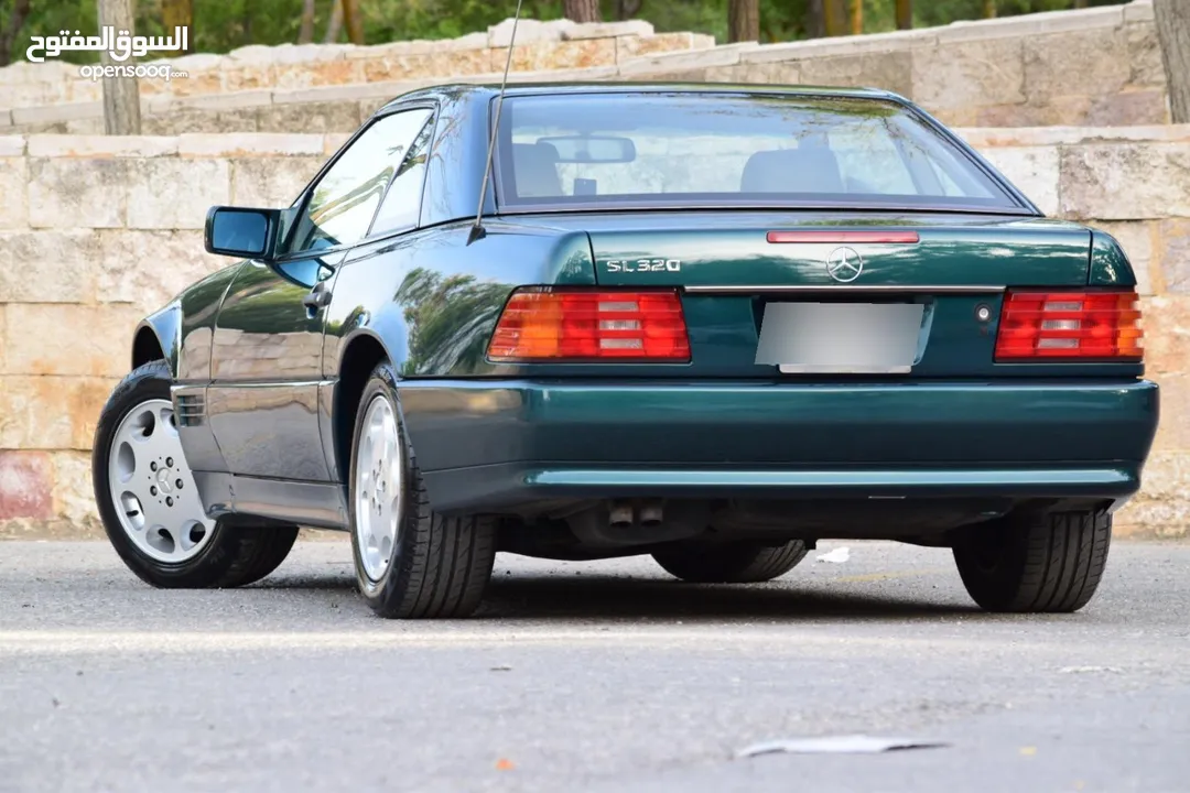 Mercedes SL320 1995 بحالة الوكالة