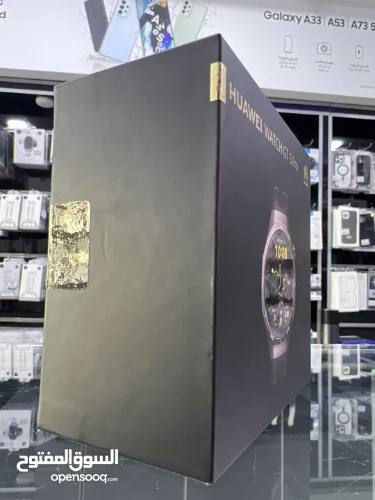 Huawei GT5 Pro (46mm) Gray ساعة هواوي  جي تي 5 برو جديدة مسكرة بالكرتونة اللون الاسود  كمية محدودة