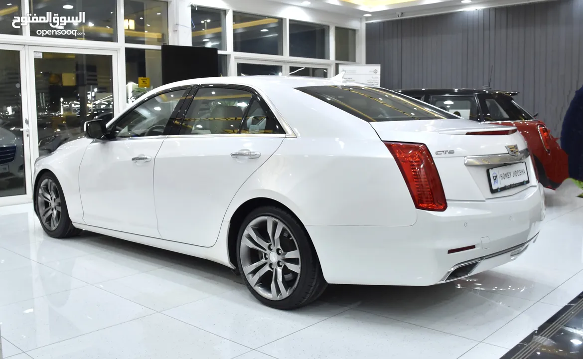 Cadillac CTS 3.6 ( 2016 Model ) in White Color GCC Specs