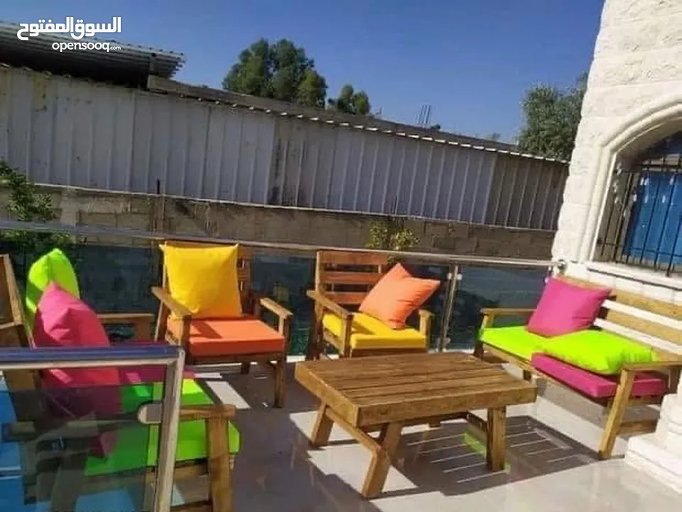 مقاعد خشبية للحدائق طاولات خشبية بروجيلات خشبية بأفخم تصميم مراجيح خشبية