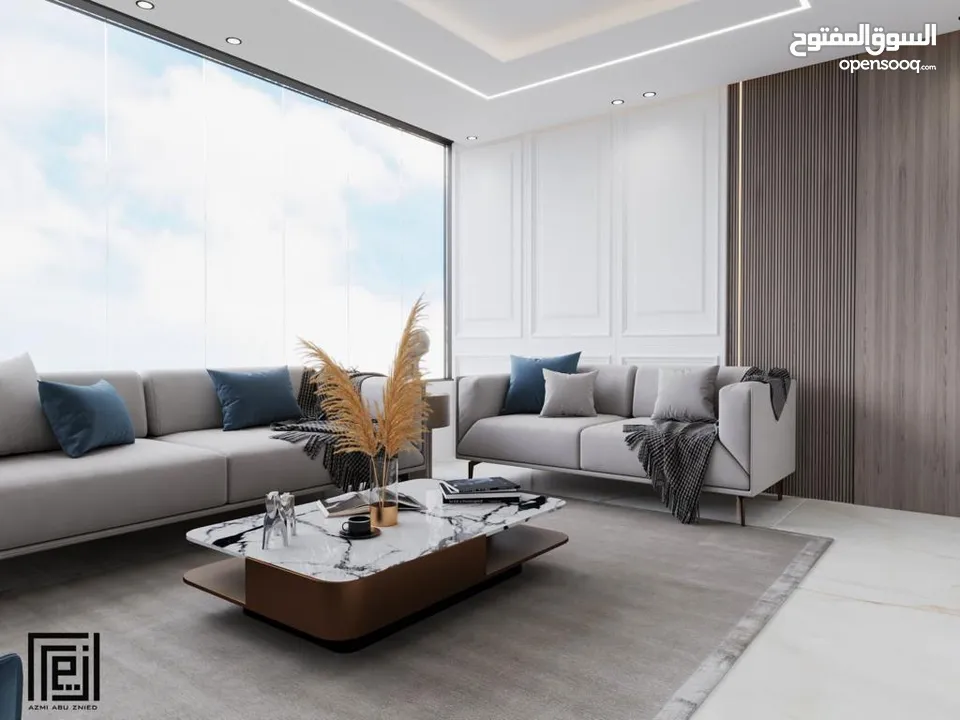 اعلان بيع شقة مشطبة تشطيب جزئي