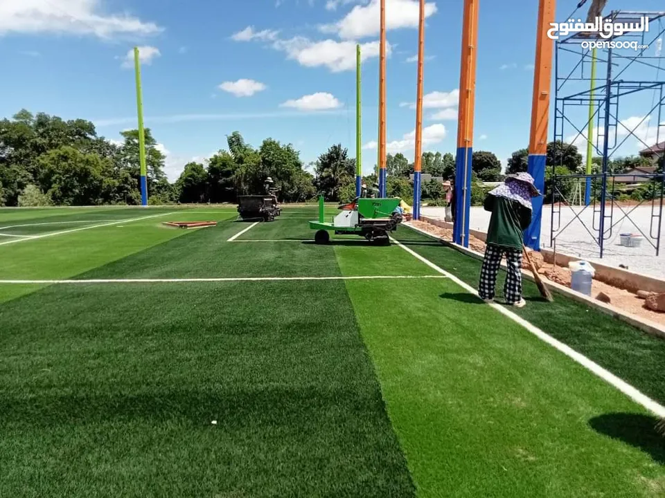 عشب ملاعب / عشب حدائق / عشب مدارس / عشب مزارع / عشب صناعي/ نجيل / تارتان Playground grass