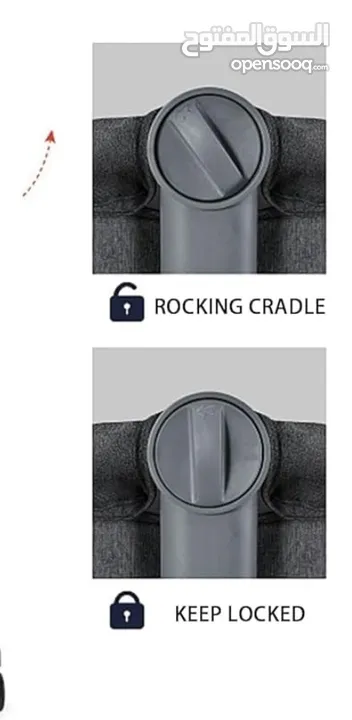 Automatic swing cradle