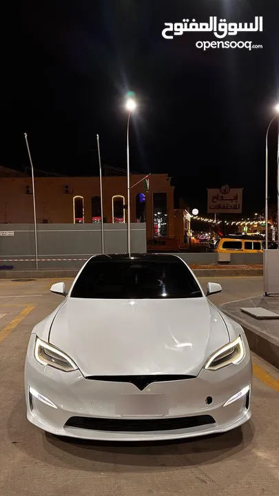 تيسلا s موديل 2021 الشكل الجديد شكل البليد