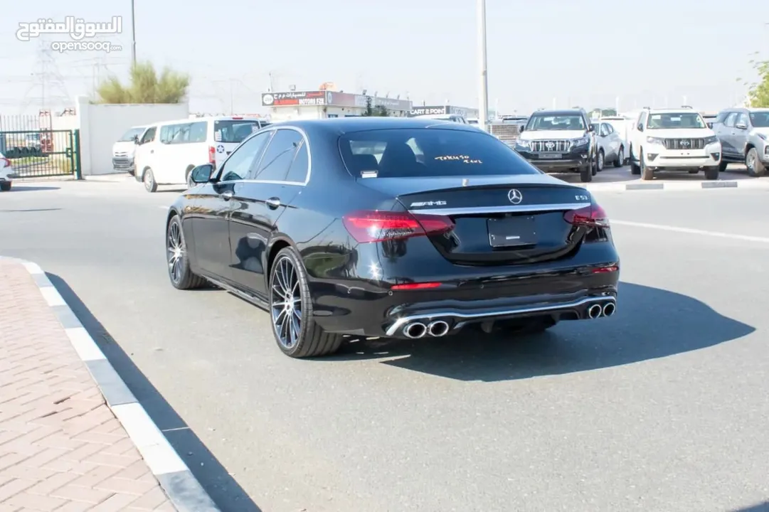 Mercedes Benz E53 AMG Kilometers 1500Km Model 2021