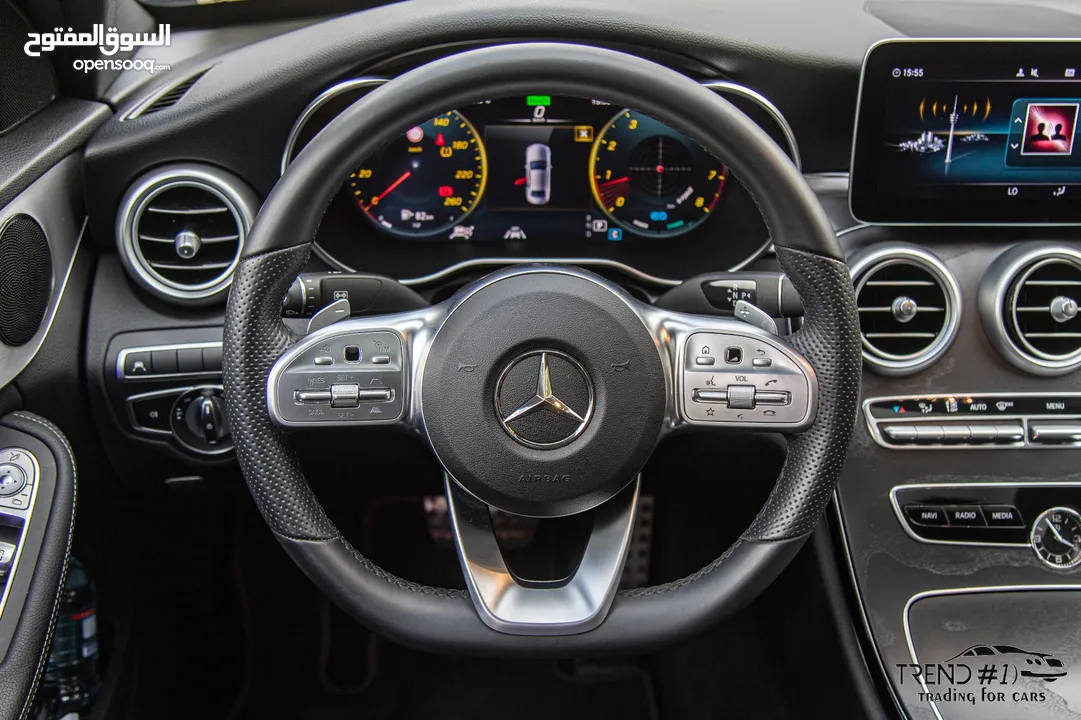 Mercedes C200 2020 Mild hybrid Amg kit   السيارة وارد الماني