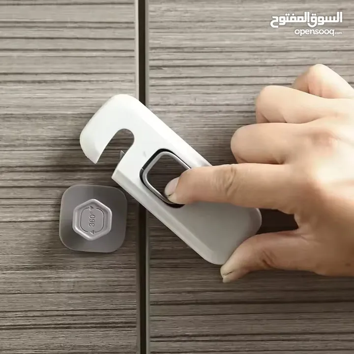 قفل الثلاجة الذكي الحماية الكاملة لأطفالك وثلاجتك سهل التركيب: بيثبت على الثلاجة في دقائق