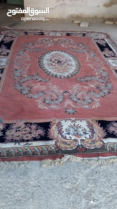 سجاده مستعمل تركي الطول 3 م ونص والعرض مترين و70