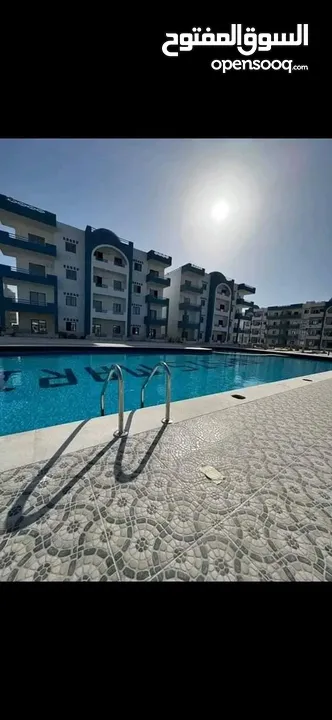 شاليه عالبحر  ف منتجع Oasis Marina Hurghada قبل الجونه ب 5 دقائق