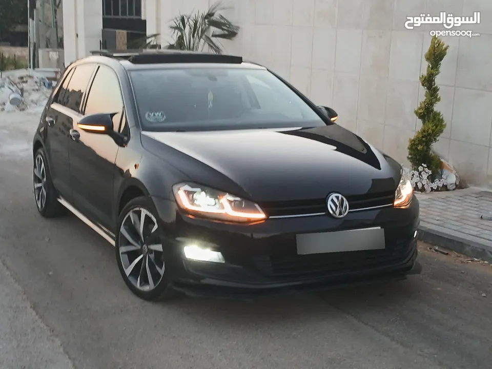 جولف فل كامل اضافات طلاء الشركة المنتجة محرك1400تربو اتوماتيك عداد 100الف فقططططط