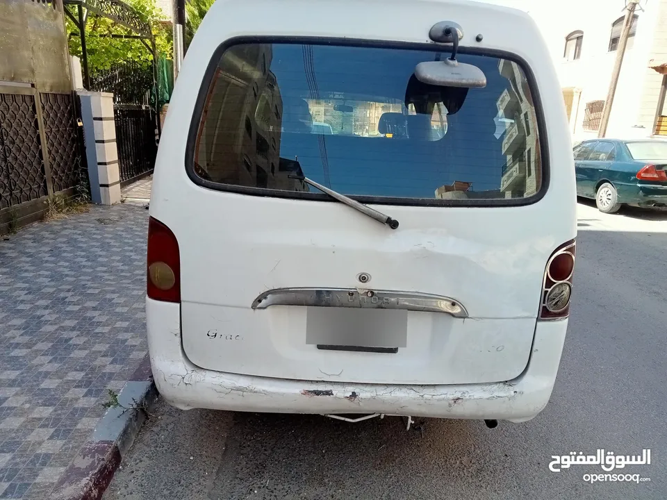 باص h100 للبيع سنة 2001 ماتور جديد بحالة الوكالة سنة 2003