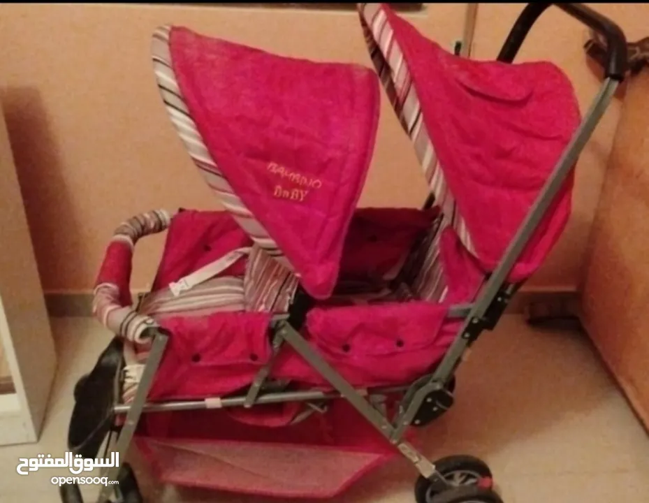 عربايه اطفال توأم