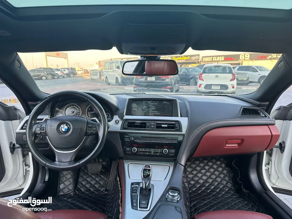 BMW 650i 2012 coupe gcc super clean car full option