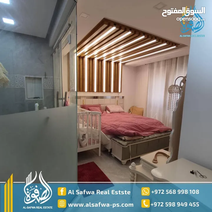 شقه مميزه جدا مفروشه للايجار شارع القدس بالقرب من بكدار موقع مميز قريب من كل الخدمات