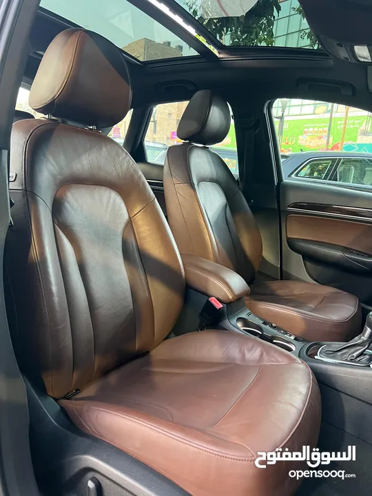 Audi Q3 2014 2.0T وارد شركه نقل مالك شخص واحد فل كامل اعلى تصنيف فحص كامل بحاله الوكاله