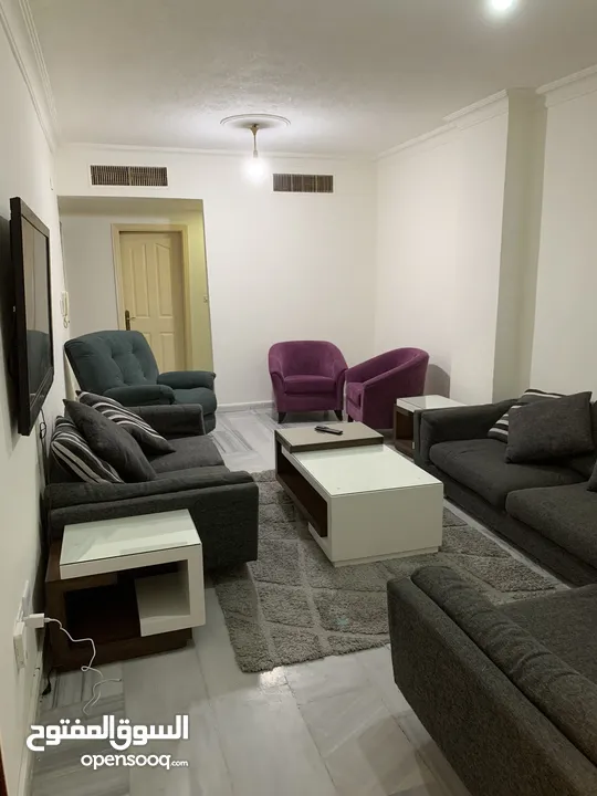 شقة مفروشه للايجار اليومي (خدمة 24 ساعة) Furnished apartment for daily rent (24 hours service)