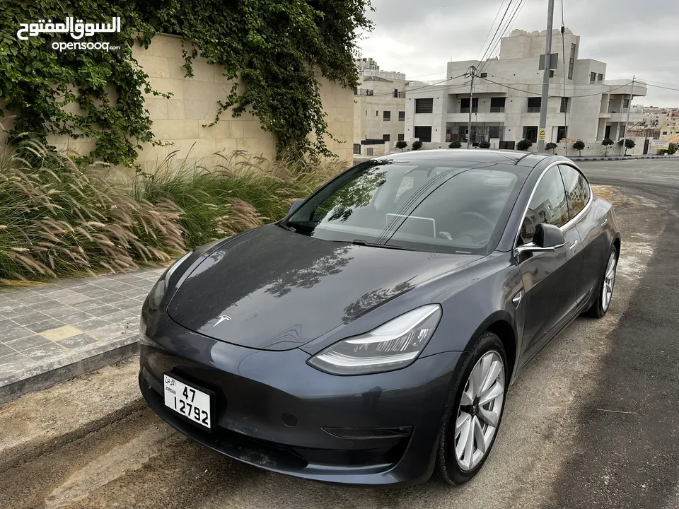 سيارة تسلا موديل 3 - لونج رينج دول موتور Tesla model 3 long range