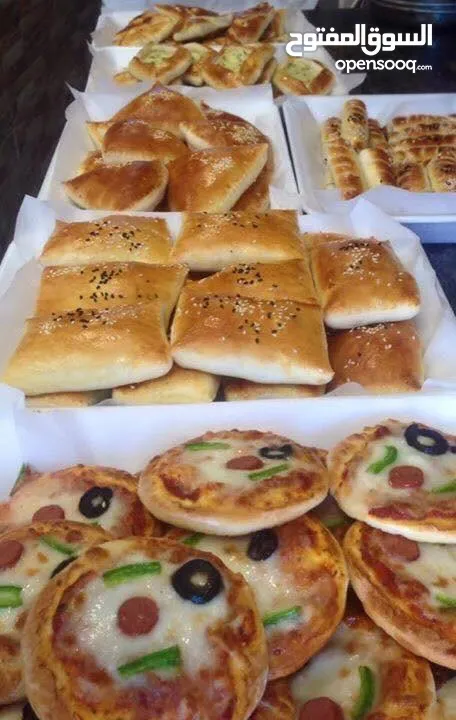 محل مناقيش وبيتزا ومعجنات جاهز للتشغيل