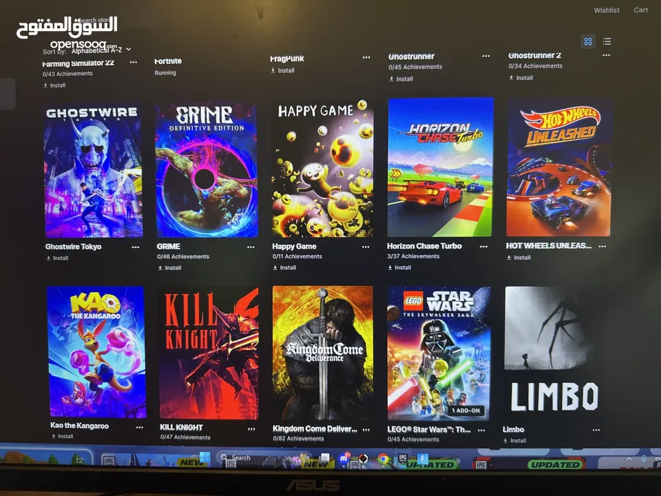 حساب ابيك قيمز و حساب فورت مميز ، سعر حرق و قابل للتفاوض