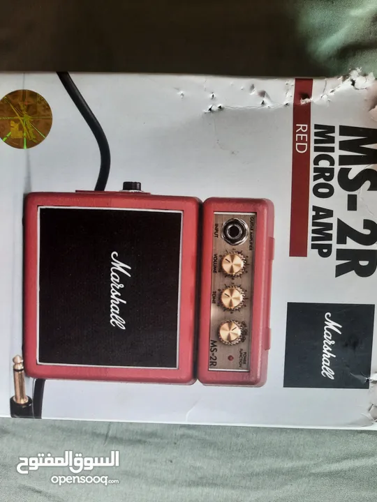 Marshall ms-2 micro amp  وارد بريطانيا صنع الفيتنام  سماعة قيتار الكتروني