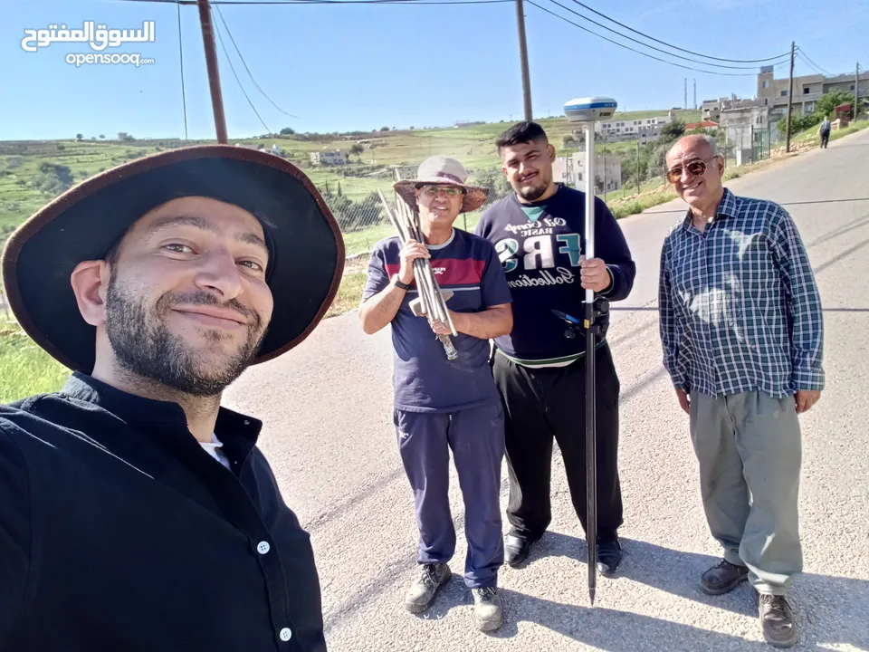 مساح مرخص مساحة اراضي مكتب تثبيت افراز ارض بناء شقة تقرير عيادة طبي صيدلية كروكي سناتر مخططا هندسي