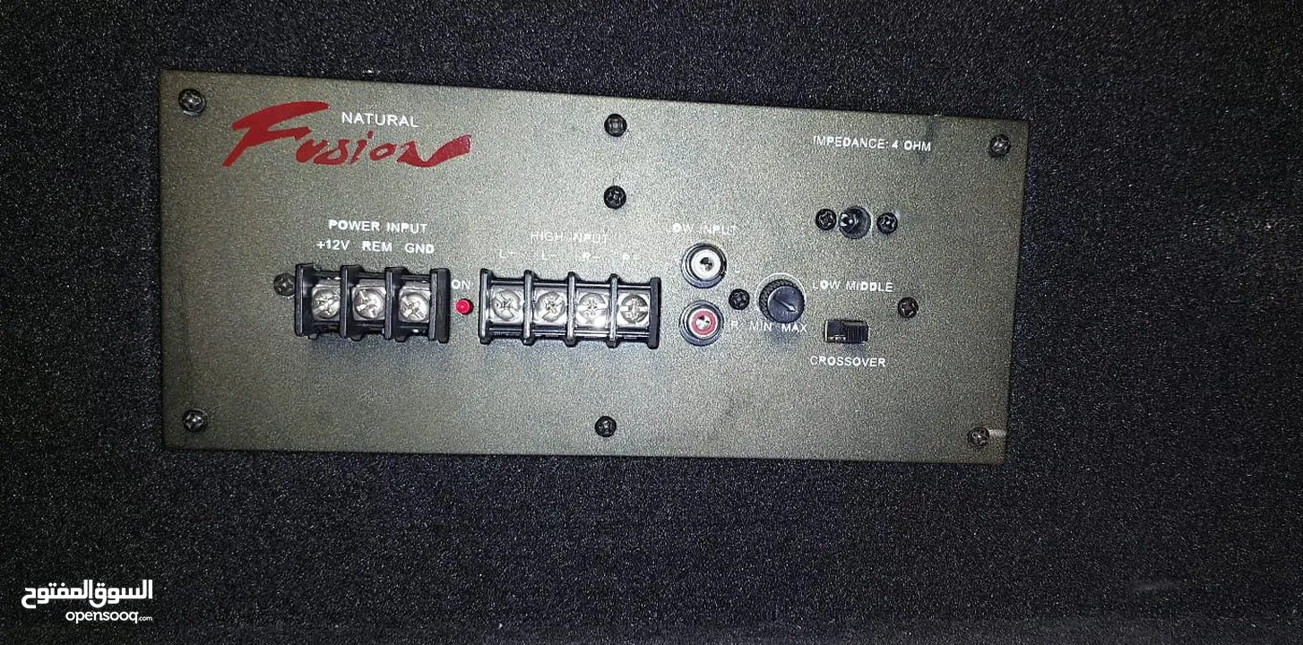 سماعة SUB سيستم مع إضاءة LED